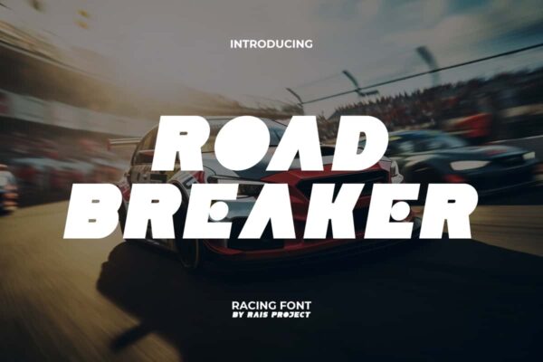 Road Breaker Font