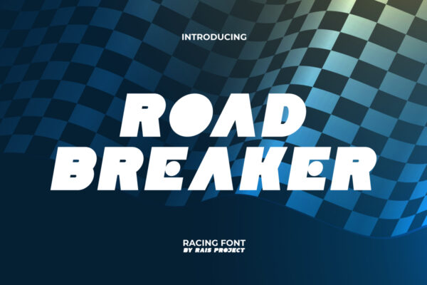Road Breaker Font - Image 9