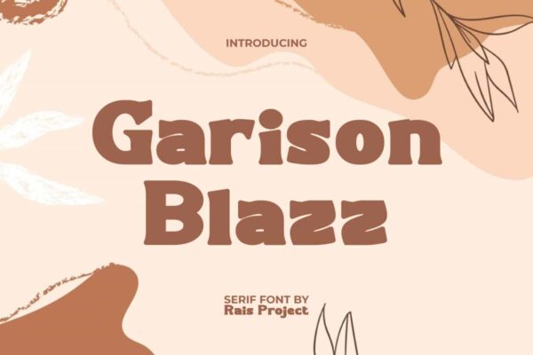 Garison Blazz Font - Image 9