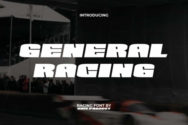 General Racing Font - Image 9