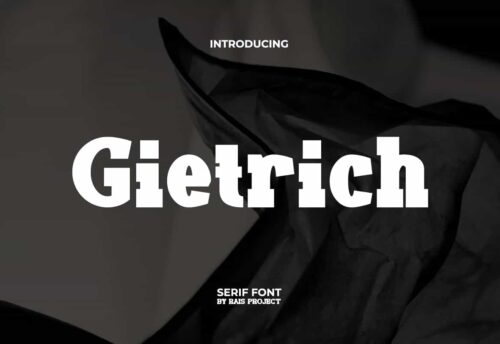 Gietrich Font