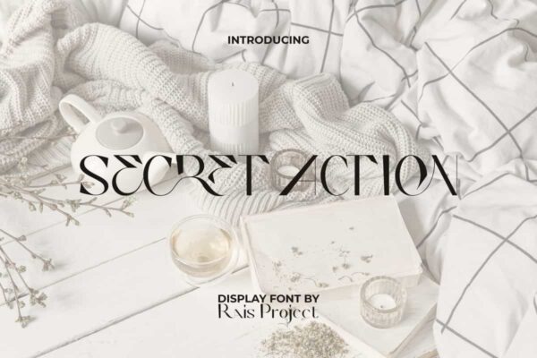 Secret Action Font