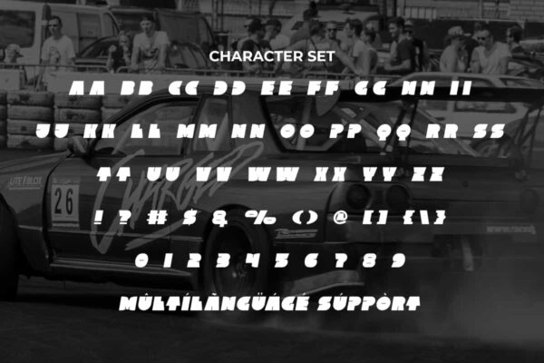 Sports Vehicle Font - Image 5