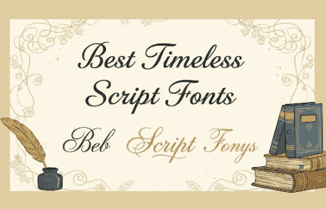 Best Timeless Script Fonts to Make Your Projects Stand Out