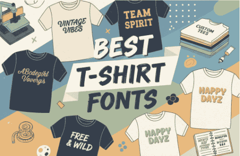 Best T-Shirt Fonts: How to Choose & Top Picks for Apparel Designers