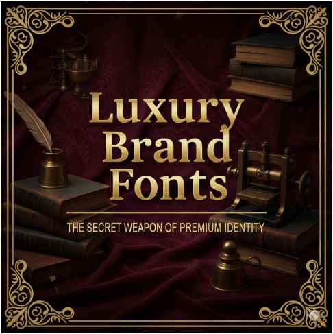 Luxury Brand Fonts: The Secret Weapon of Premium Identity