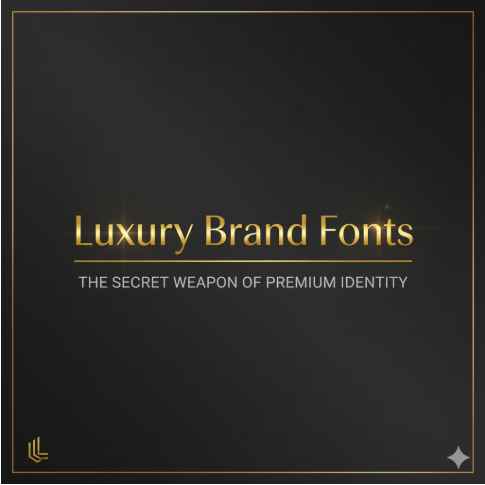 luxury brand fonts