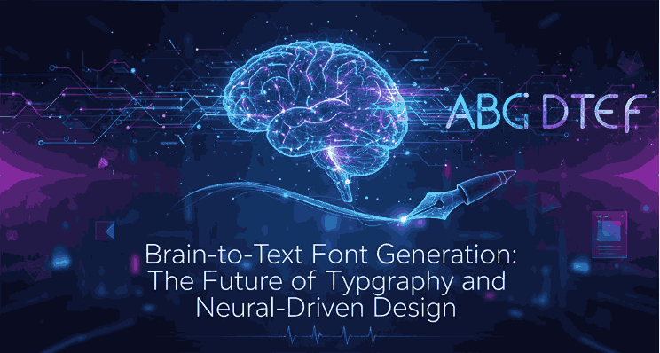 Brain-to-Text Font Generation: New Future of Typography and Neural-Driven Design