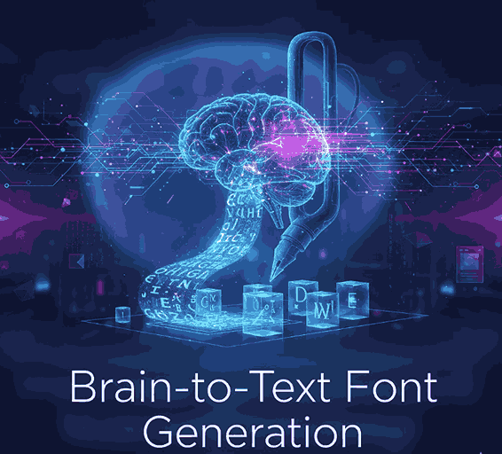 Brain-to-Text Font Generation