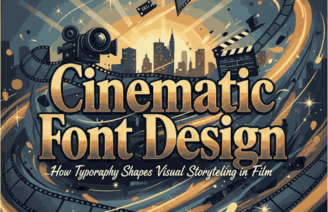 Cinematic Font Design: New Typography Shapes Visual Storytelling in Film