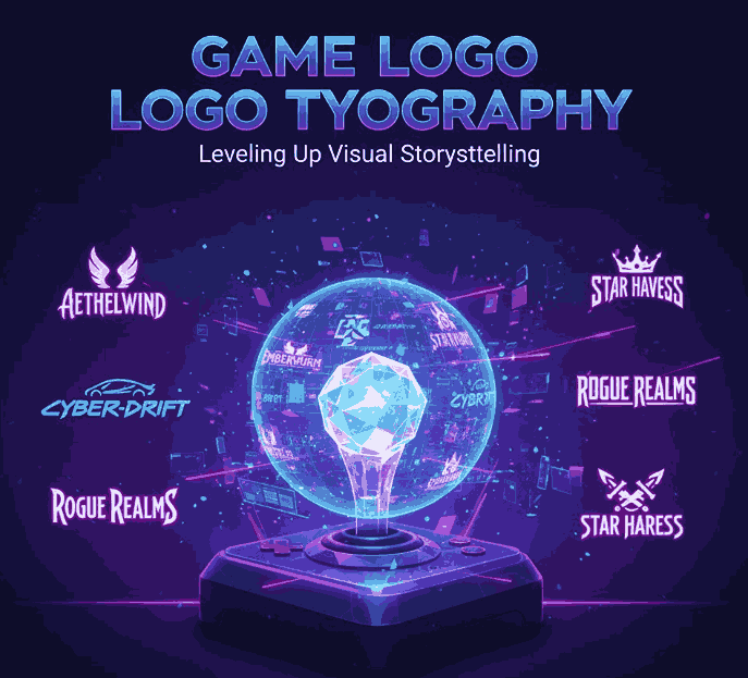 Game Logo Typography