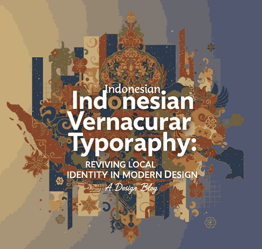 Indonesian Vernacular Typography