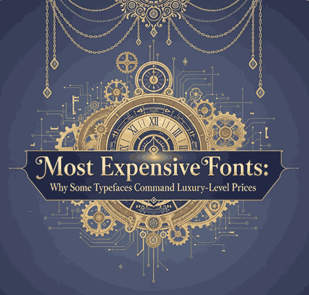 Most Expensive Fonts
