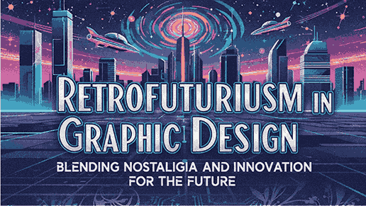 Retrofuturism in Graphic Design: Blending Nostalgia & New Innovation for Future