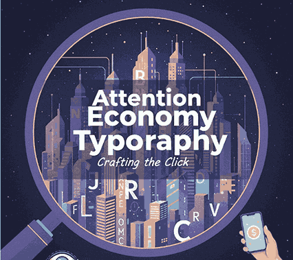 Attention Economy Typography
