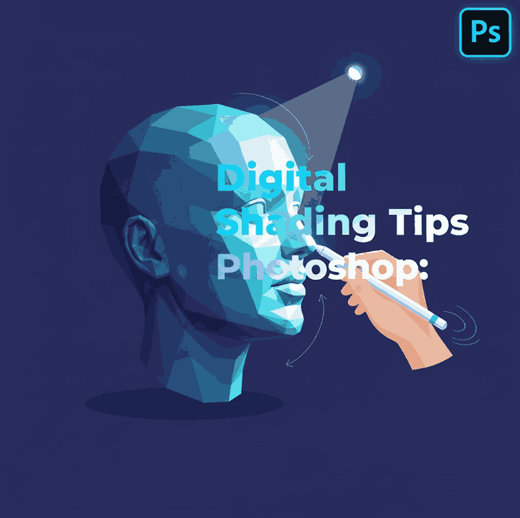 Digital Shading Tips Photoshop