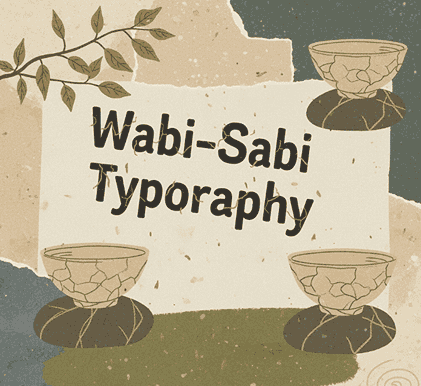 Wabi-Sabi Typography