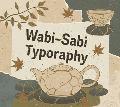 Wabi-Sabi Typography